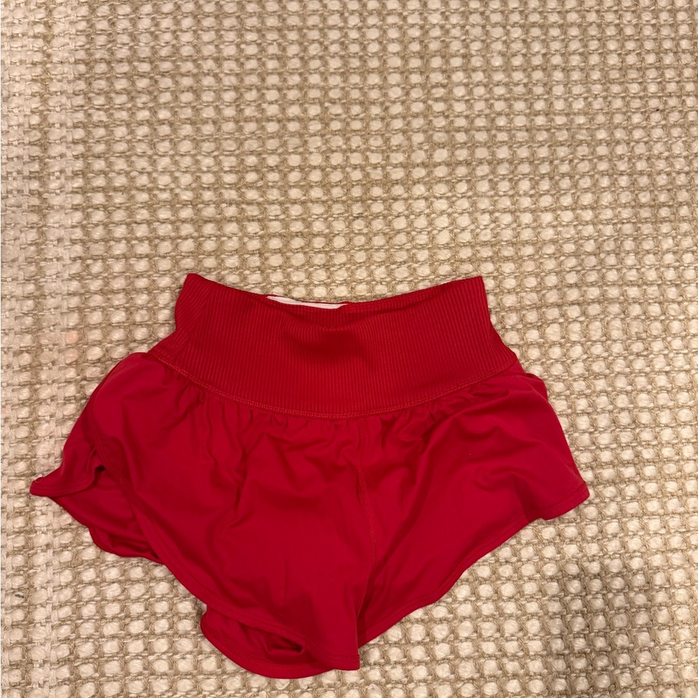 Women's Free People Shorts in Red